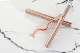 Don’t get caught slipping - literally! The I Been On Lash Adhesive Pen in Clear glides onto your eye like liner but, holds your strip lashes to your lash line like glue. A simple and effective solution for beginner and veteran lash lovers alike, this waterproof adhesive will make sure your favorite lashes stay on, rain or shine. Best-seller!